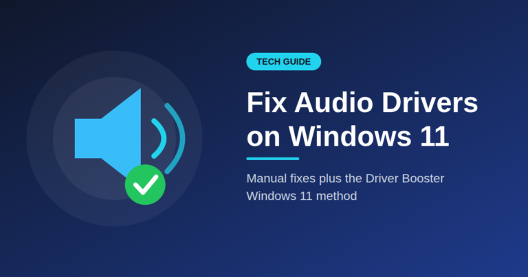 Fix aufio driver