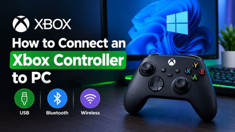Connecting xbox controller to PC